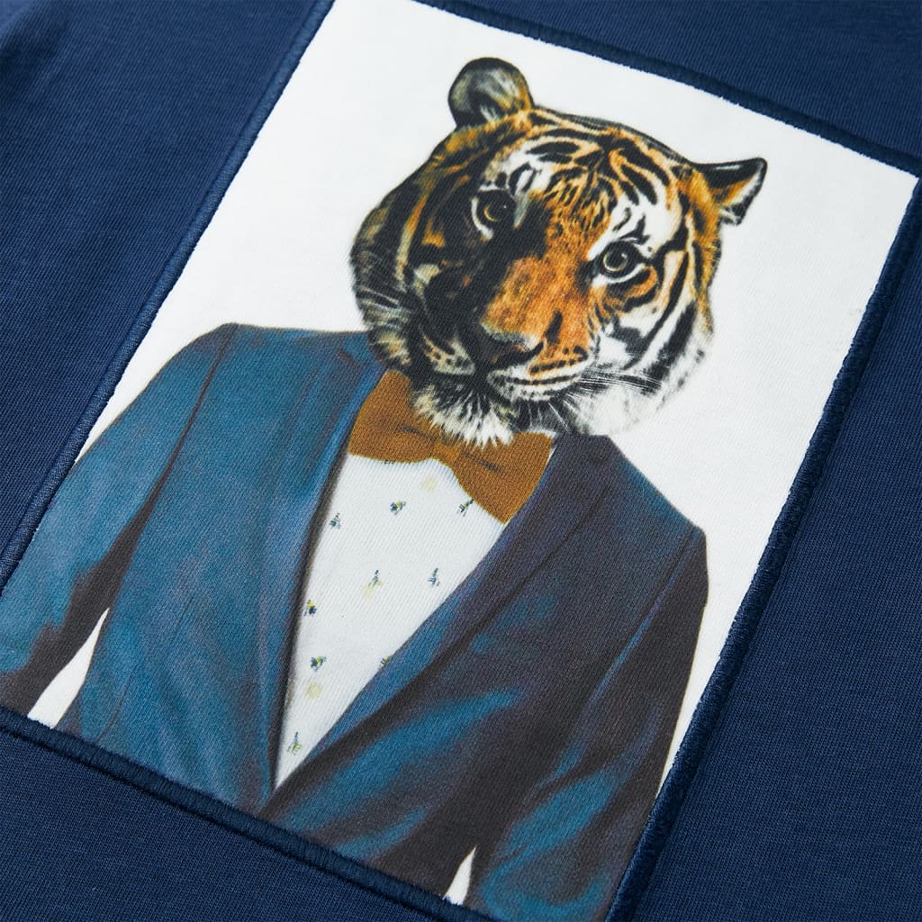 Μπλουζάκι Παιδικό Κοντομάνικο Σκούρο Μπλε 92