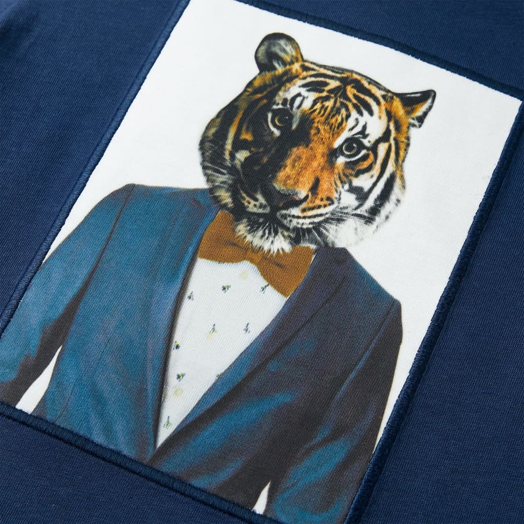 Μπλουζάκι Παιδικό Κοντομάνικο Σκούρο Μπλε 116