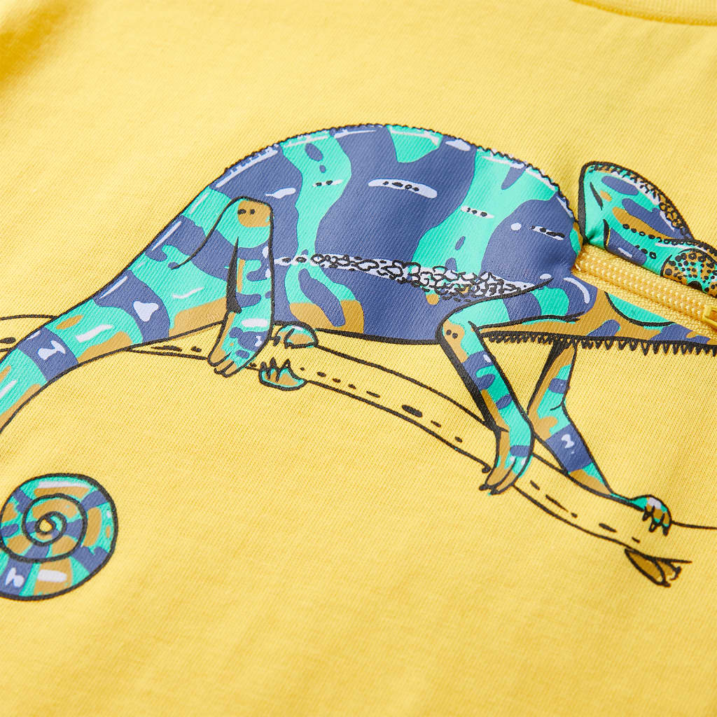 Μπλουζάκι Παιδικό Κοντομάνικο Ανοιχτή Ώχρα 92