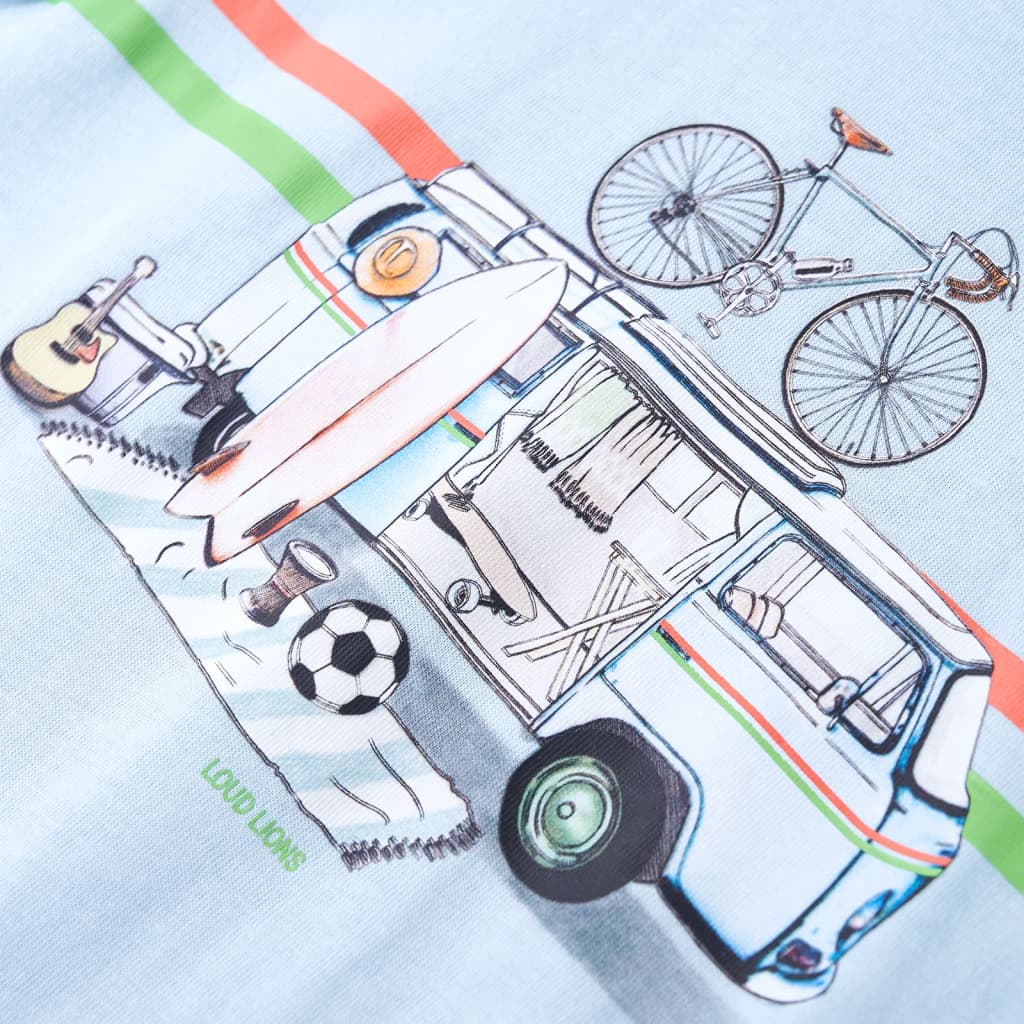 Μπλουζάκι Παιδικό Ανοιχτό Μπλε 104