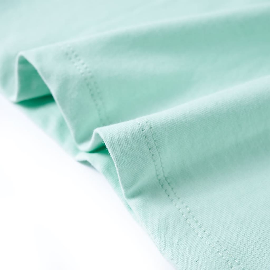 Μπλουζάκι Παιδικό Ανοιχτό Χρώμα Μέντας 92