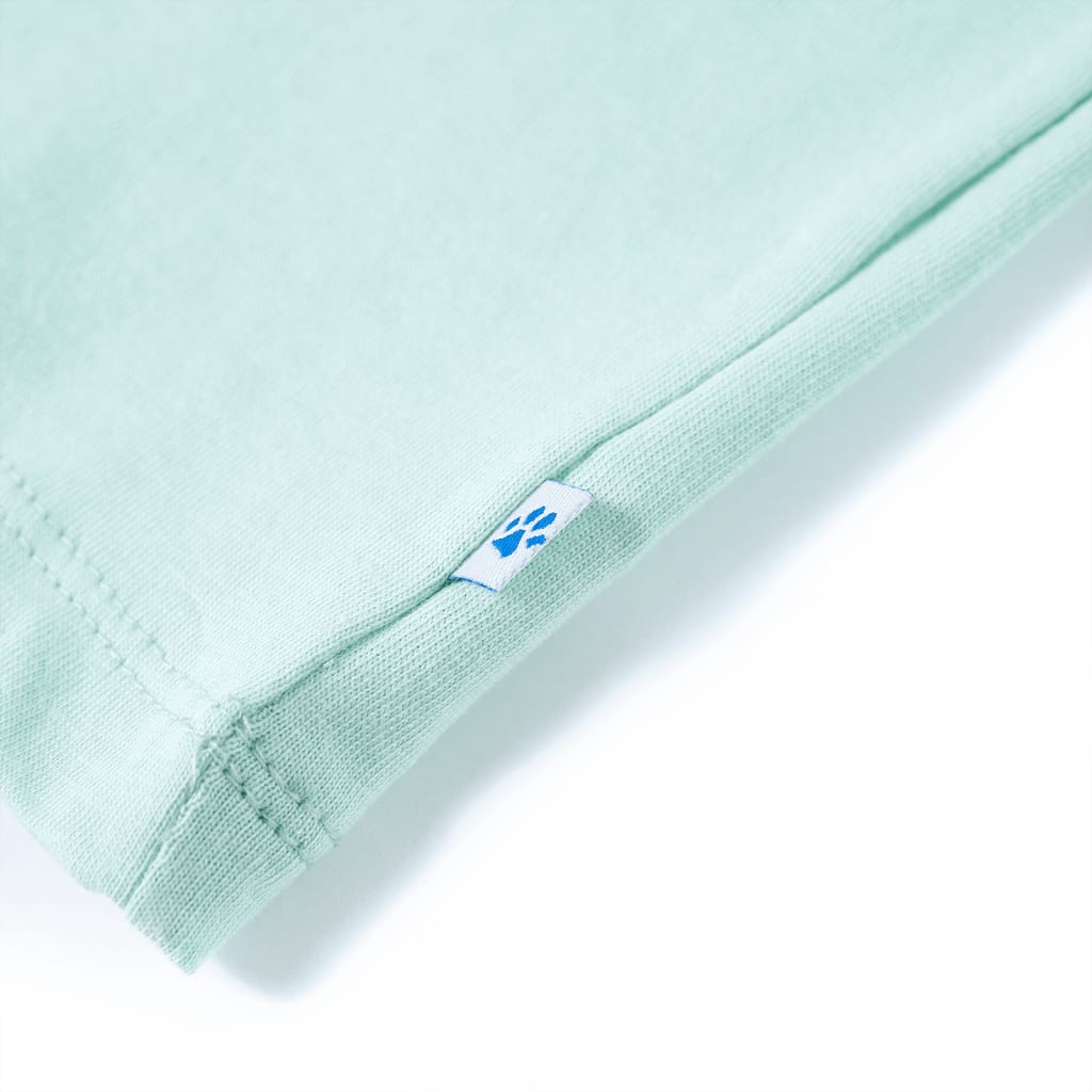 Μπλουζάκι Παιδικό Ανοιχτό Χρώμα Μέντας 128