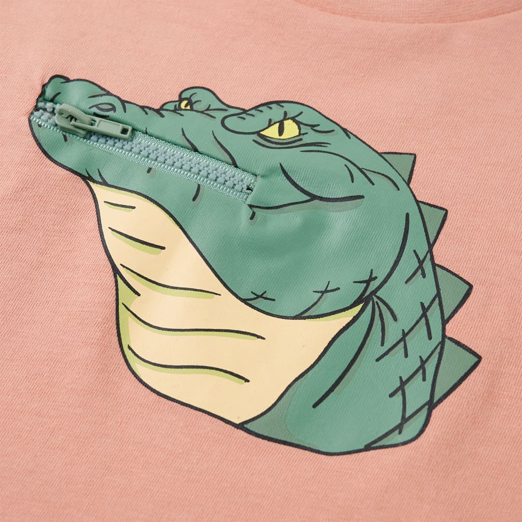 Μπλουζάκι Παιδικό Ανοιχτό Πορτοκαλί 104