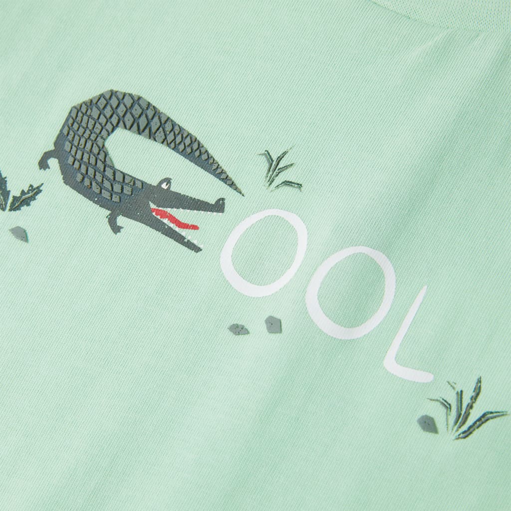 Μπλουζάκι Παιδικό Κοντομάνικο Ανοιχτό Πράσινο 92