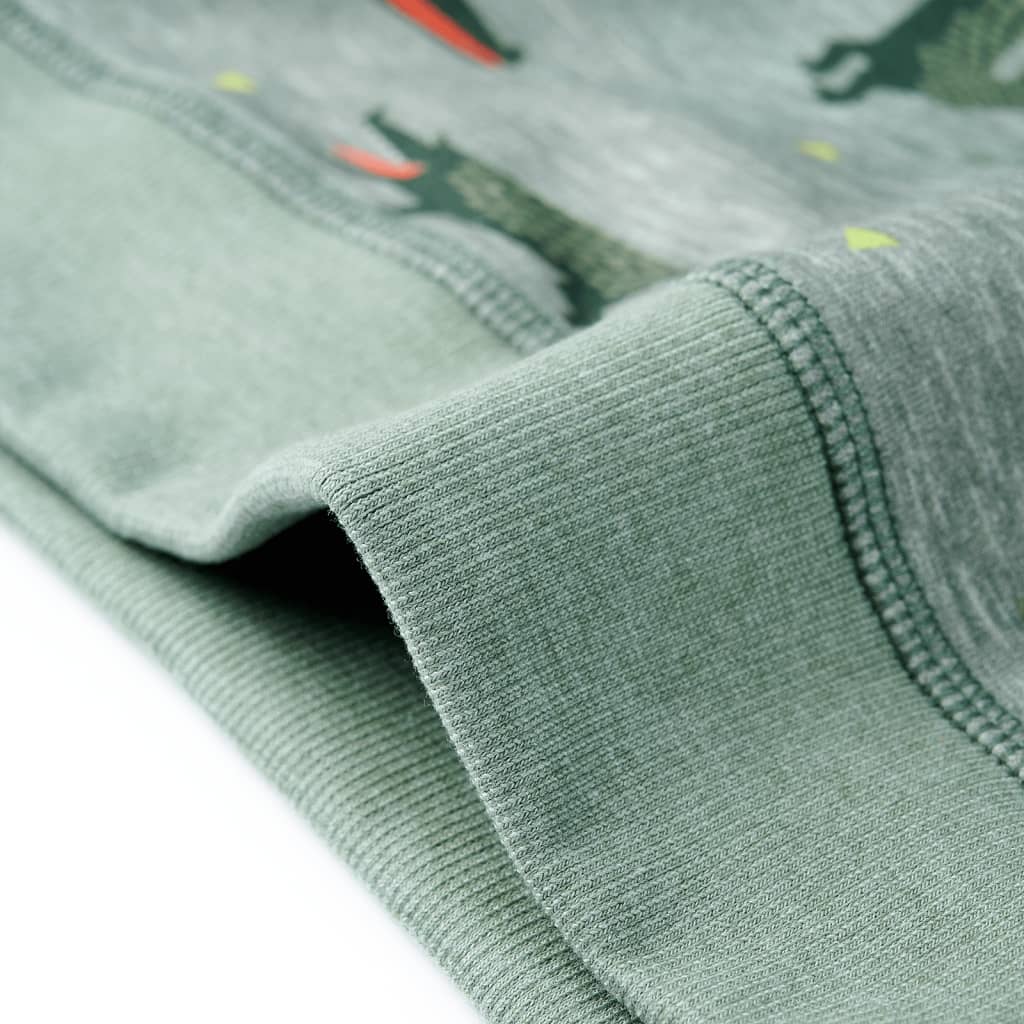 Φούτερ Παιδικό Ανοιχτό Χακί Μελανζέ 92