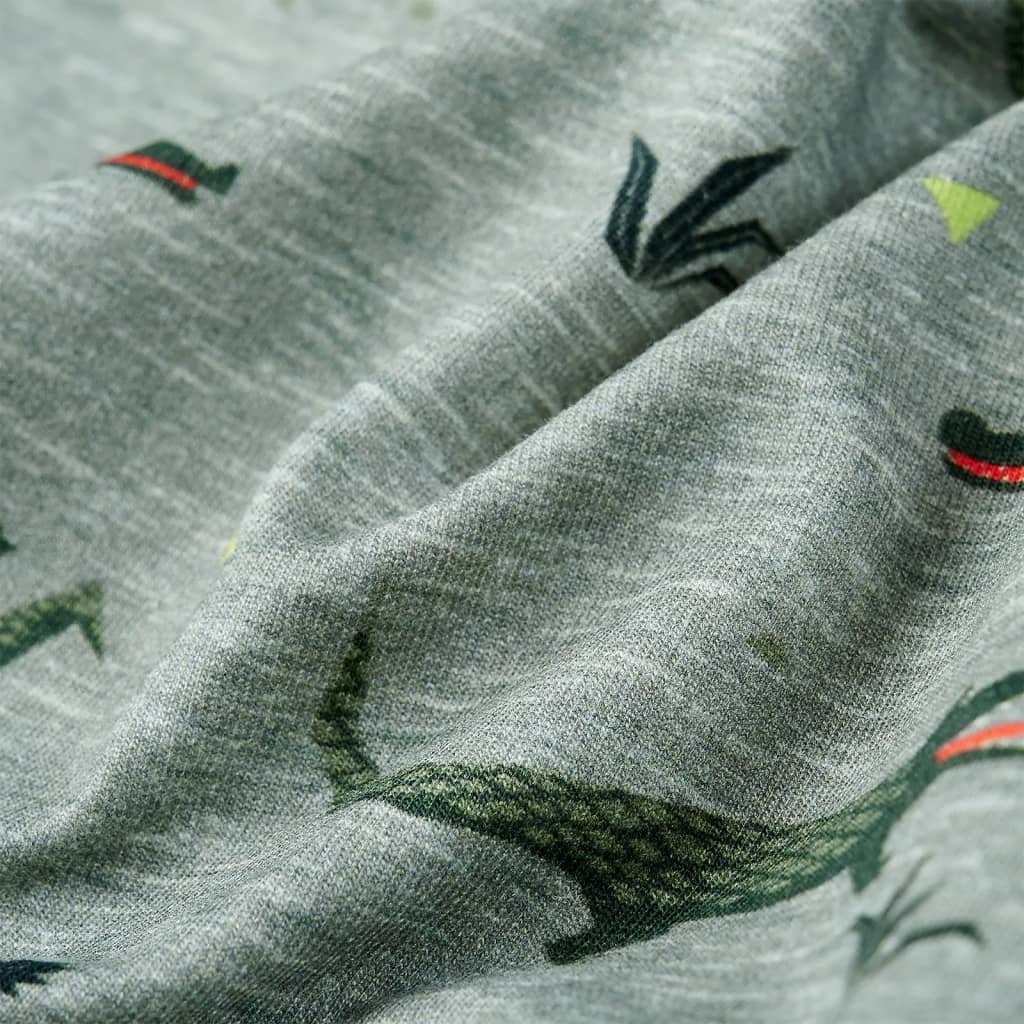 Φούτερ Παιδικό Ανοιχτό Χακί Μελανζέ 140