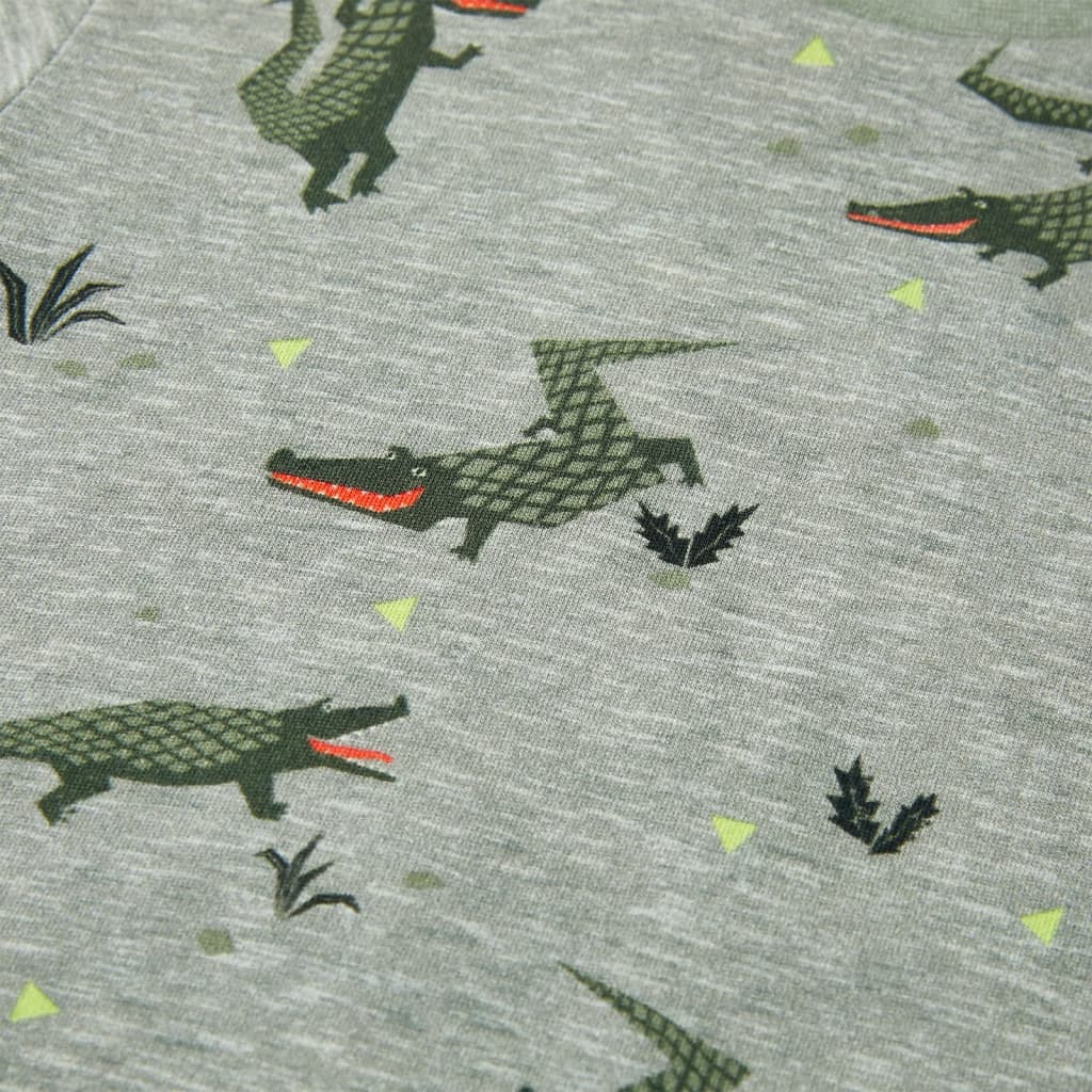 Μπλουζάκι Παιδικό Ανοιχτό Χακί Μελανζέ 128