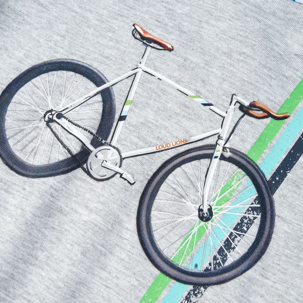 Μπλουζάκι Παιδικό Κοντομάνικο Γκρι 104