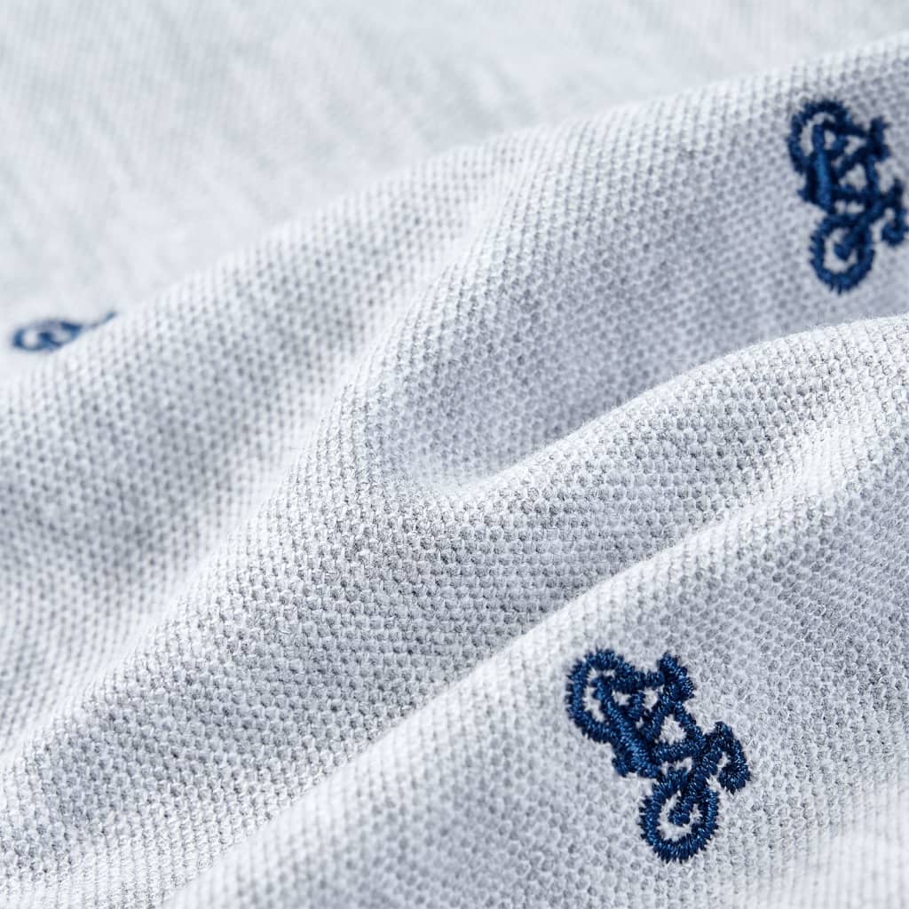 Μπλουζάκι Παιδικό Πόλο Γκρι Μελανζέ 104