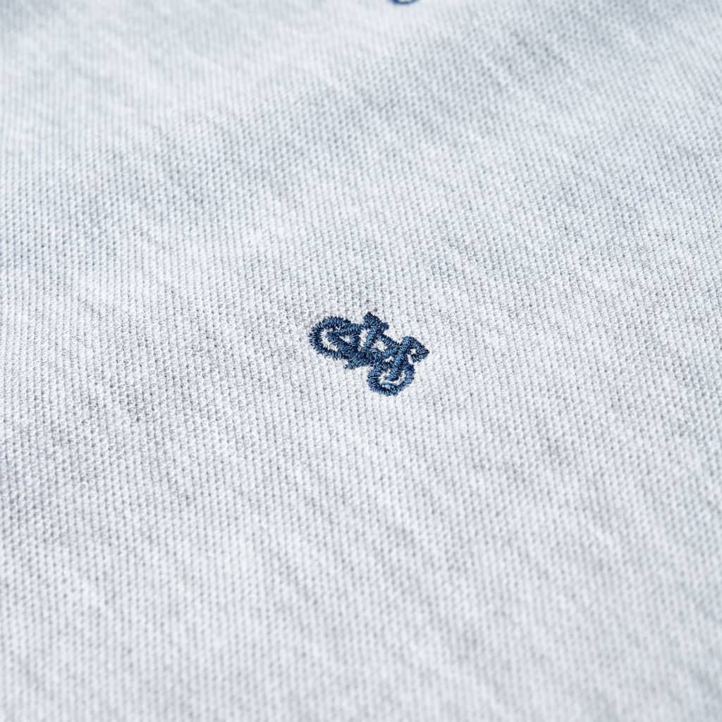 Μπλουζάκι Παιδικό Πόλο Γκρι Μελανζέ 128