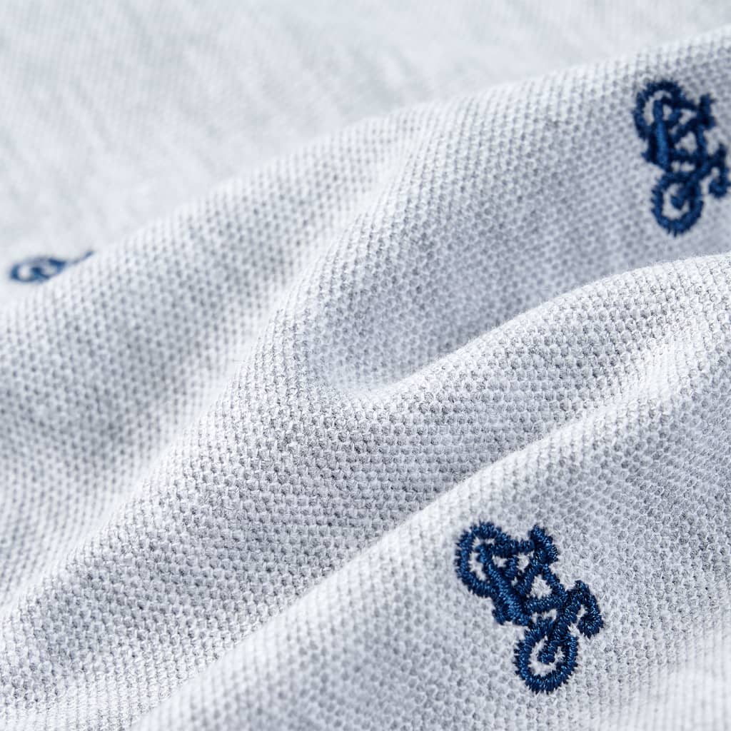 Μπλουζάκι Παιδικό Πόλο Γκρι Μελανζέ 140