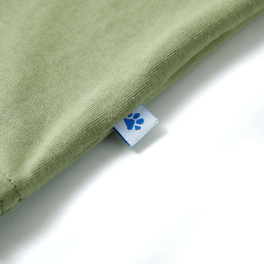 Μπλουζάκι Παιδικό Κοντομάνικο Ανοιχτό Χακί 92