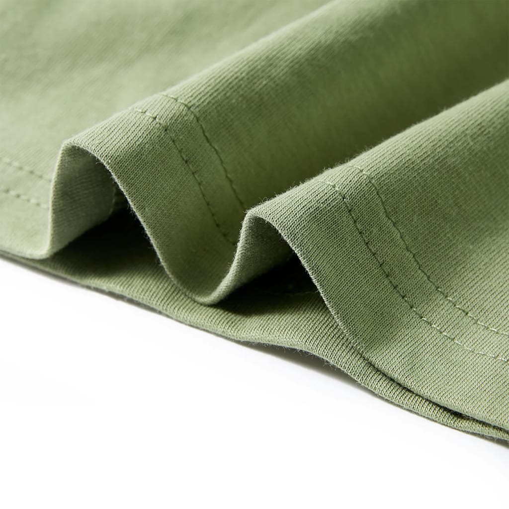 Μπλουζάκι Παιδικό Κοντομάνικο Ανοιχτό Χακί 104