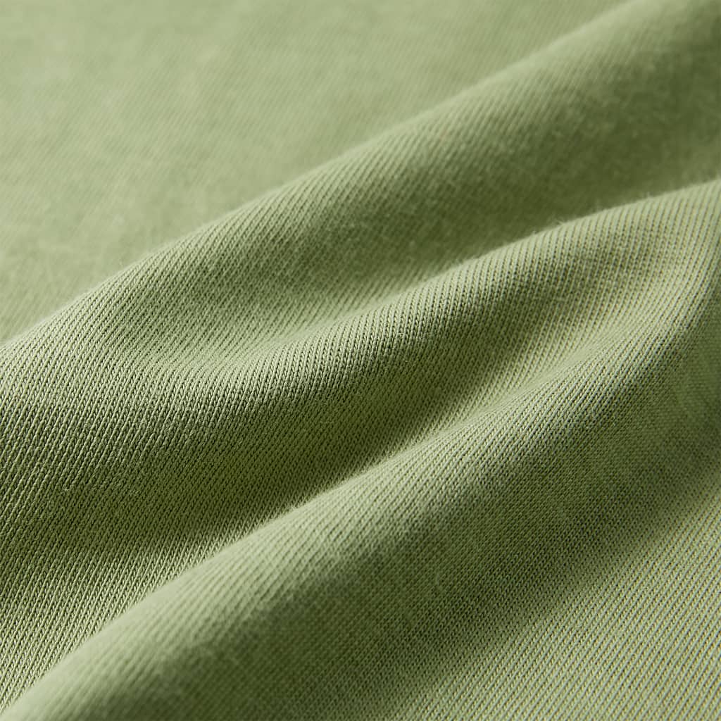 Μπλουζάκι Παιδικό Κοντομάνικο Ανοιχτό Χακί 104