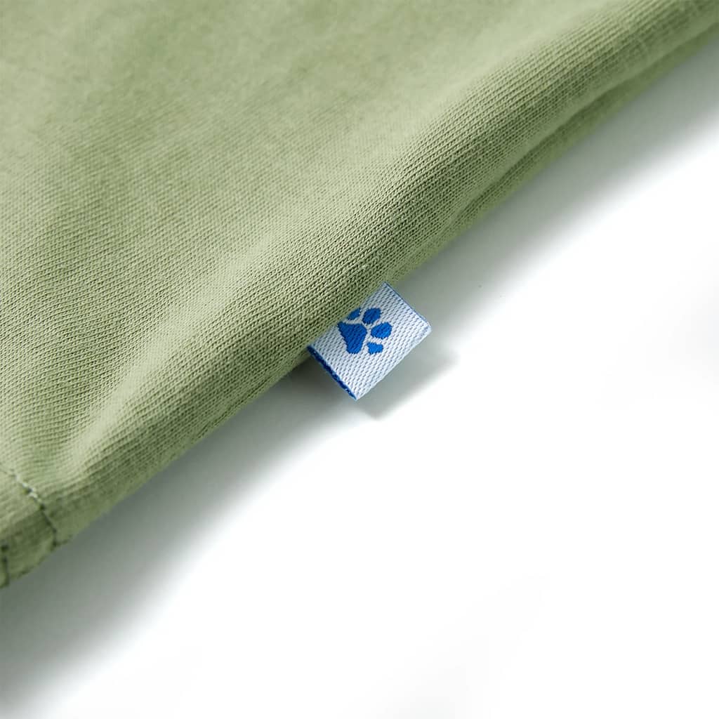 Μπλουζάκι Παιδικό Κοντομάνικο Ανοιχτό Χακί 116