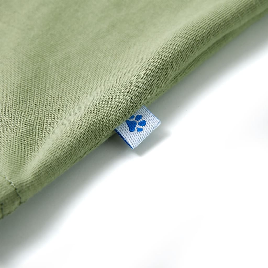 Μπλουζάκι Παιδικό Κοντομάνικο Ανοιχτό Χακί 128