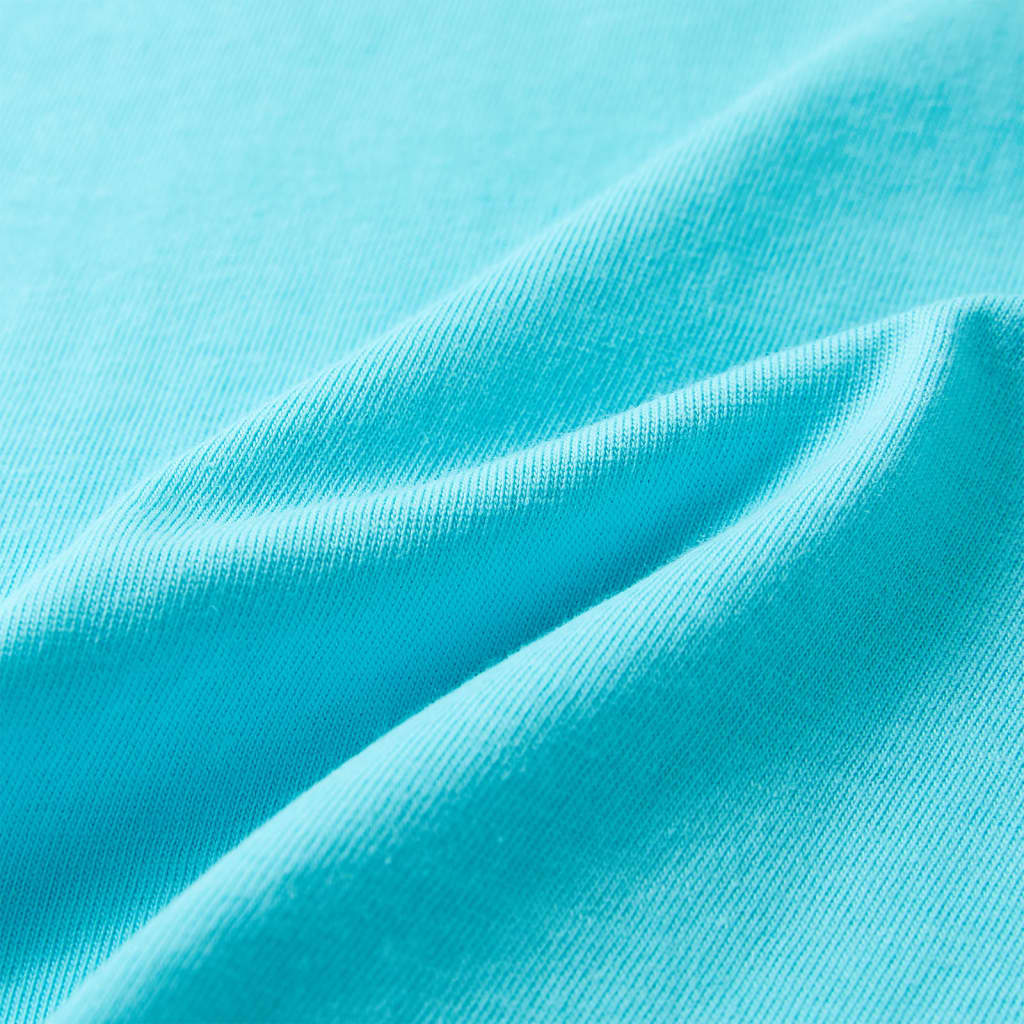 Μπλουζάκι Παιδικό Κοντομάνικο Χρώμα Άκουα 104