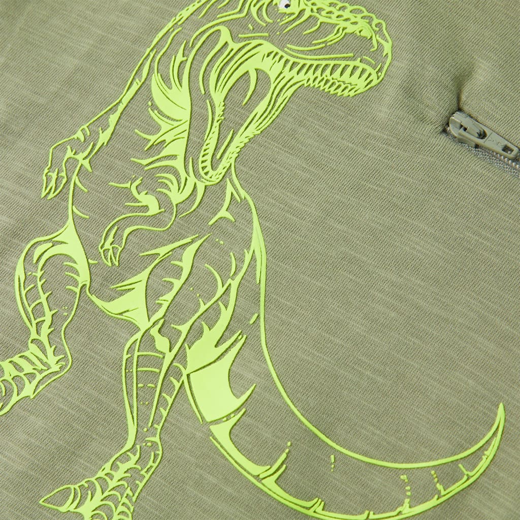 Μπλουζάκι Παιδικό Κοντομάνικο Ανοιχτό Χακί 92