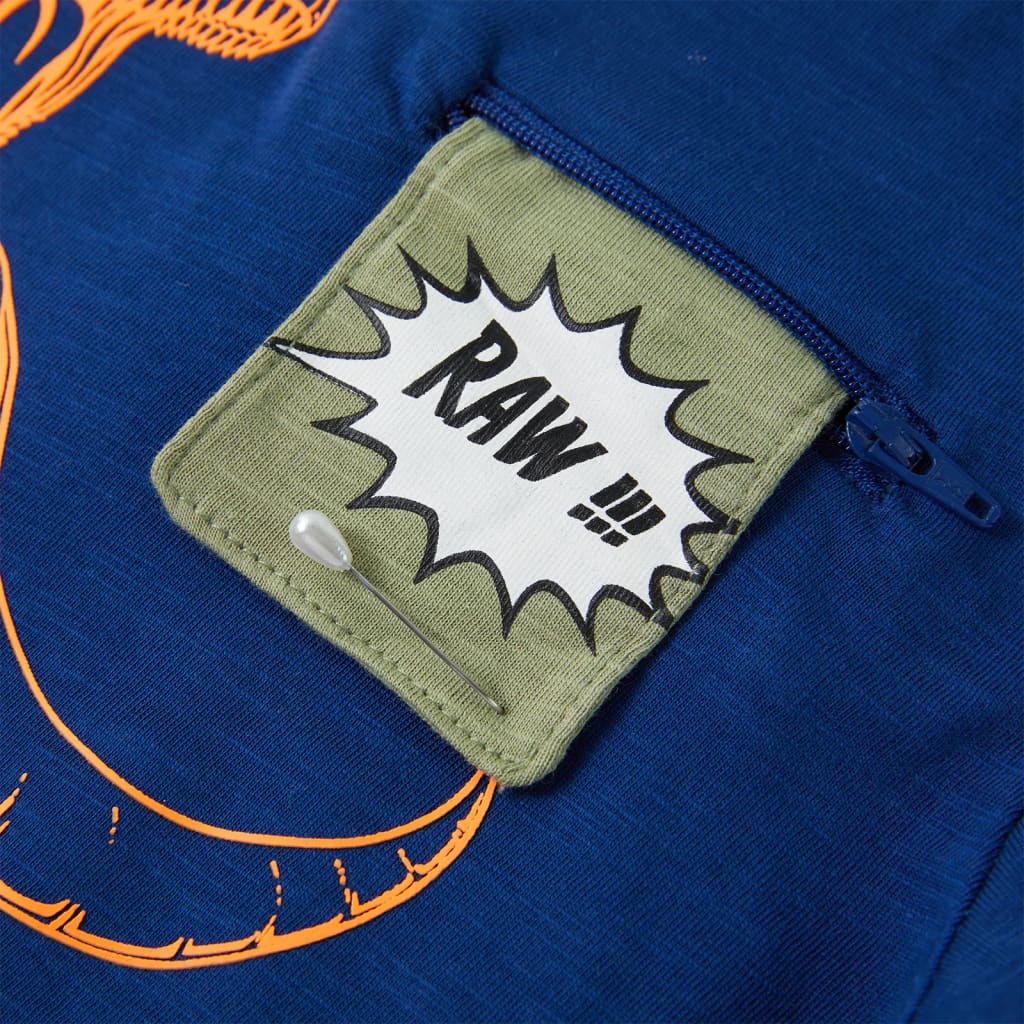 Μπλουζάκι Παιδικό Κοντομάνικο Σκούρο Μπλε 116