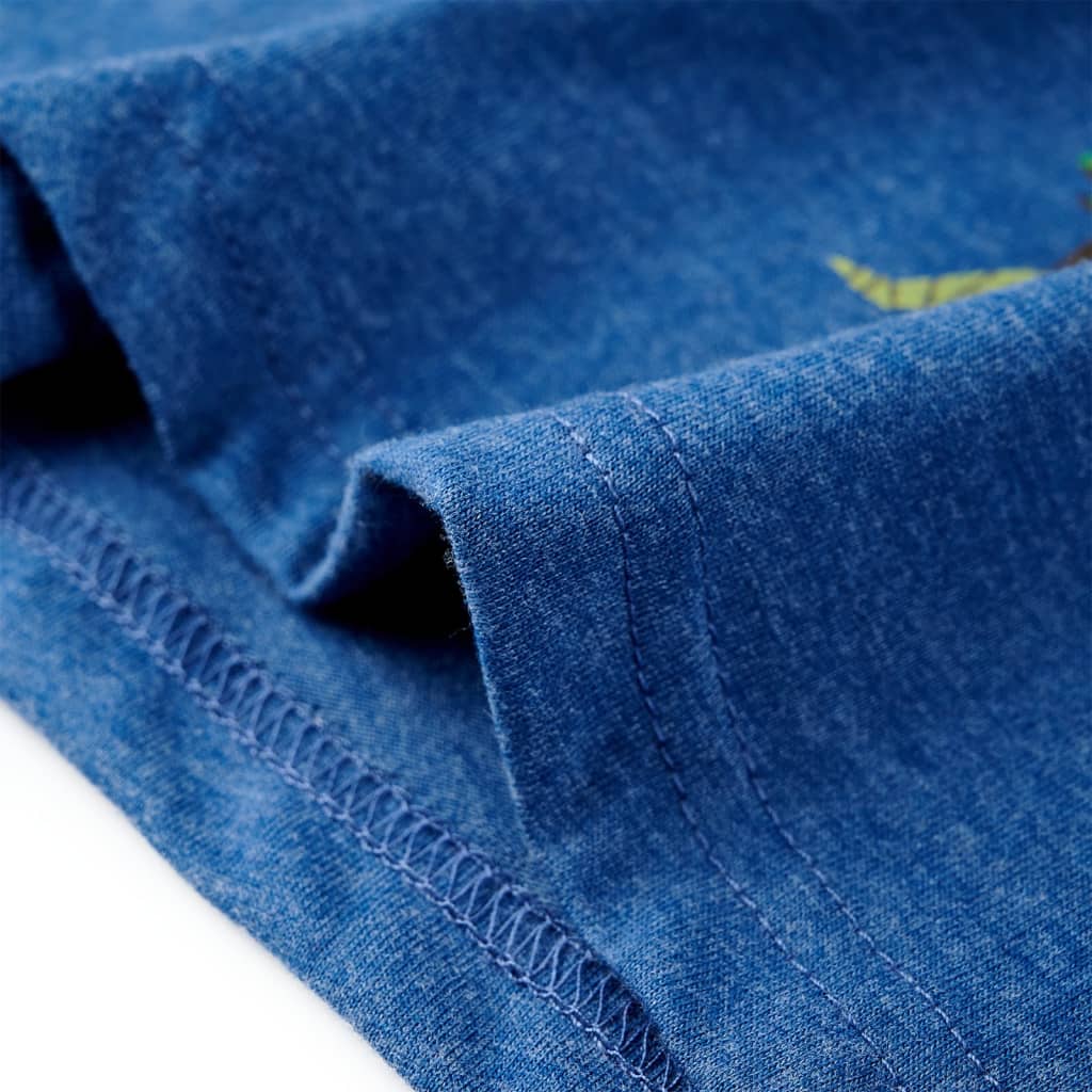 Μπλουζάκι Παιδικό Σκούρο Μπλε Μελανζέ 140