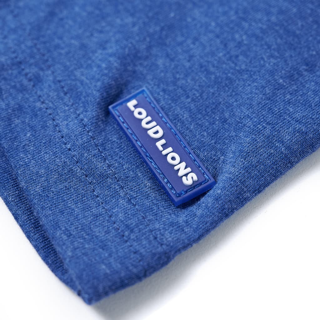 Μπλουζάκι Παιδικό Σκούρο Μπλε Μελανζέ 140