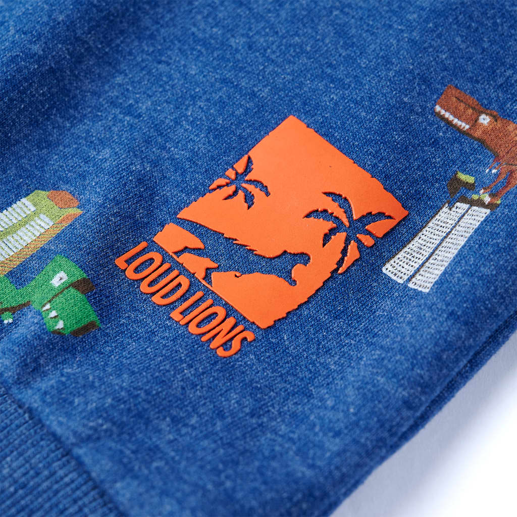 Φούτερ Παιδικό Σκούρο Μπλε Μελανζέ 116