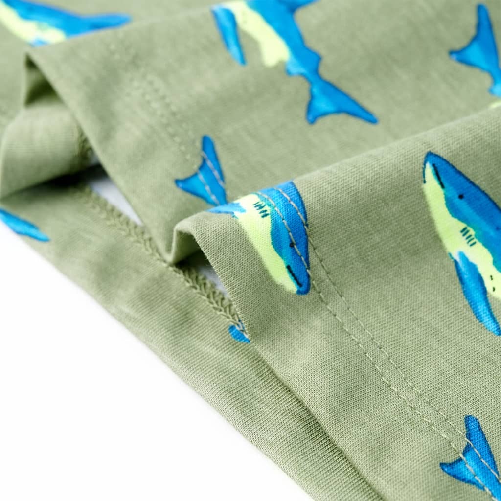 Μπλουζάκι Παιδικό Ανοιχτό Χακί 92