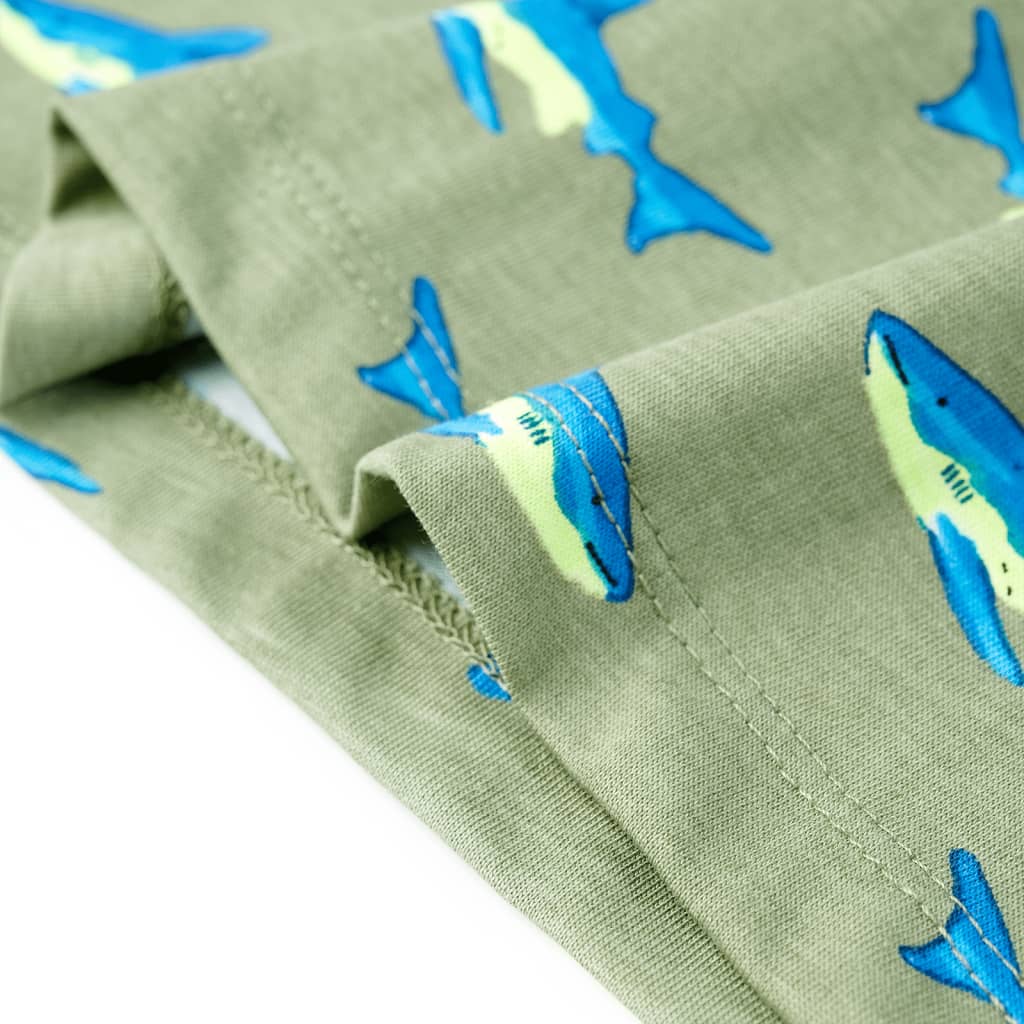 Μπλουζάκι Παιδικό Ανοιχτό Χακί 116