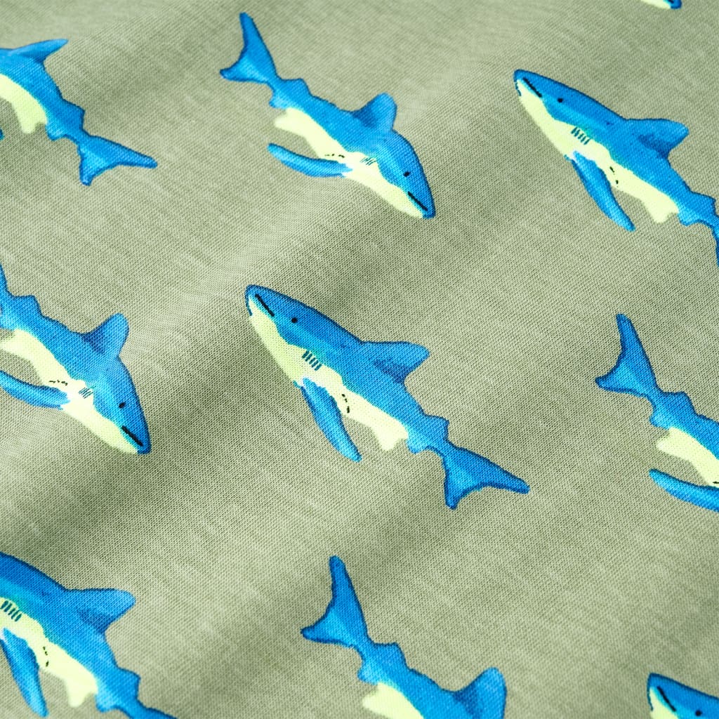 Μπλουζάκι Παιδικό Ανοιχτό Χακί 140