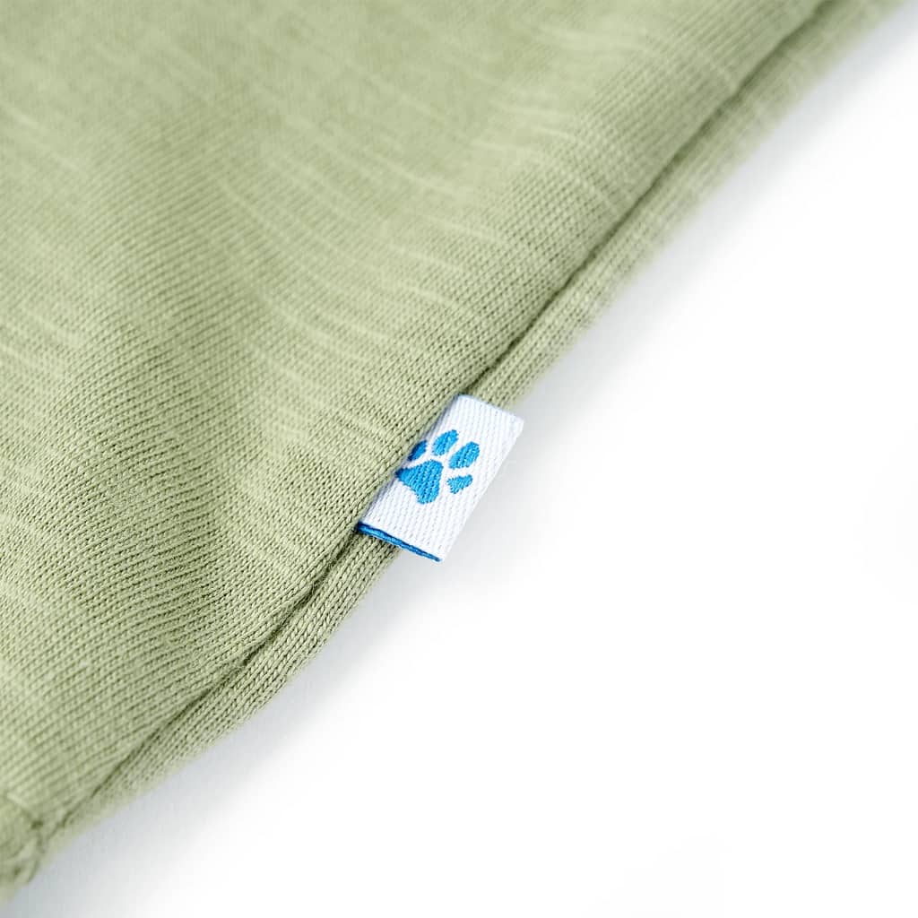 Μπλουζάκι Παιδικό Ανοιχτό Χακί 92