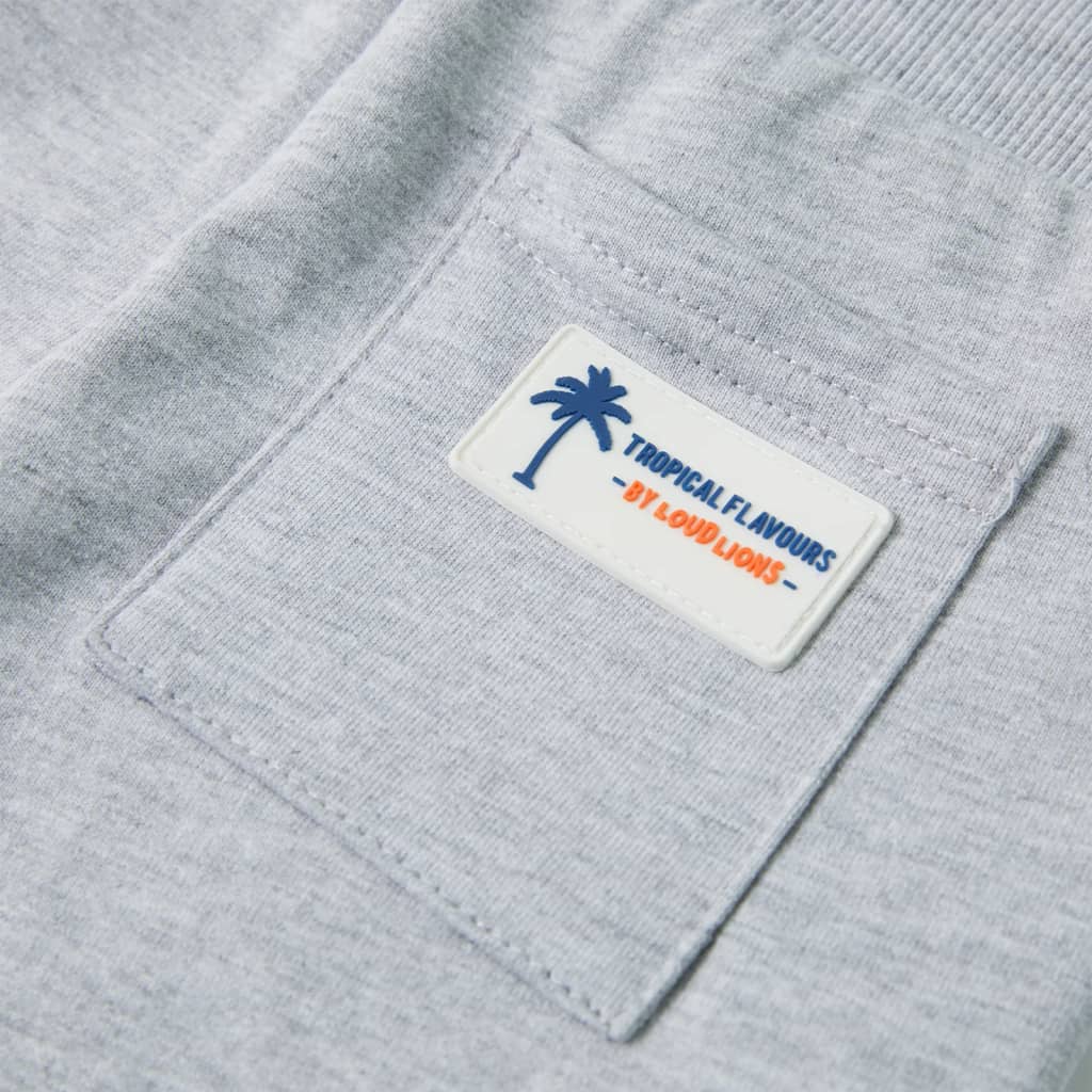 Σορτσάκι Παιδικό με Κορδόνι Γκρι 128