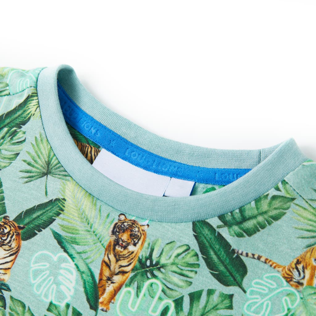 Μπλουζάκι Παιδικό Ανοιχτό Πράσινο Μελανζέ 116