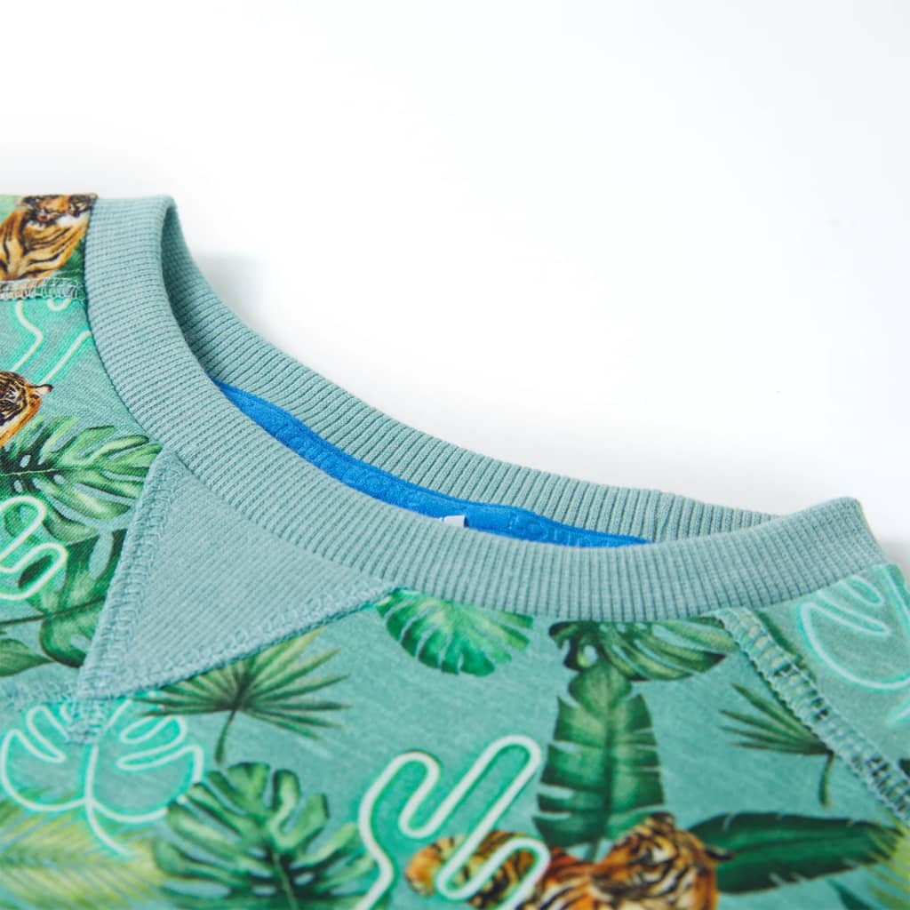 Φούτερ Παιδικό Ανοιχτό Πράσινο Μελανζέ 104