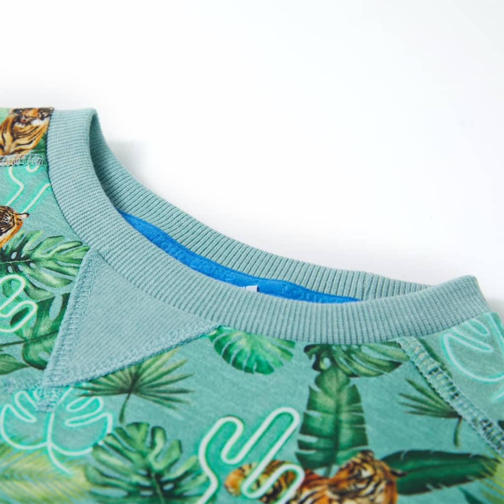 Φούτερ Παιδικό Ανοιχτό Πράσινο Μελανζέ 128