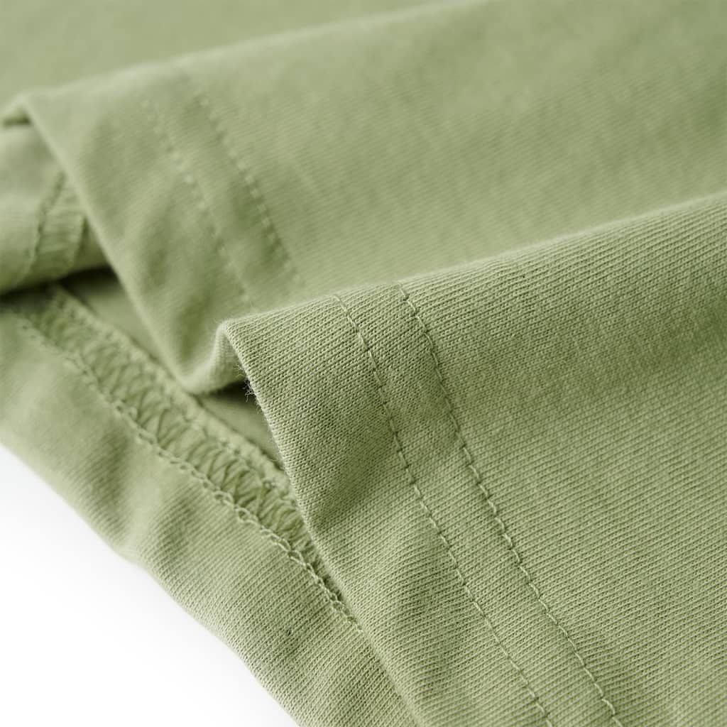 Μπλουζάκι Παιδικό Ανοιχτό Χακί 140