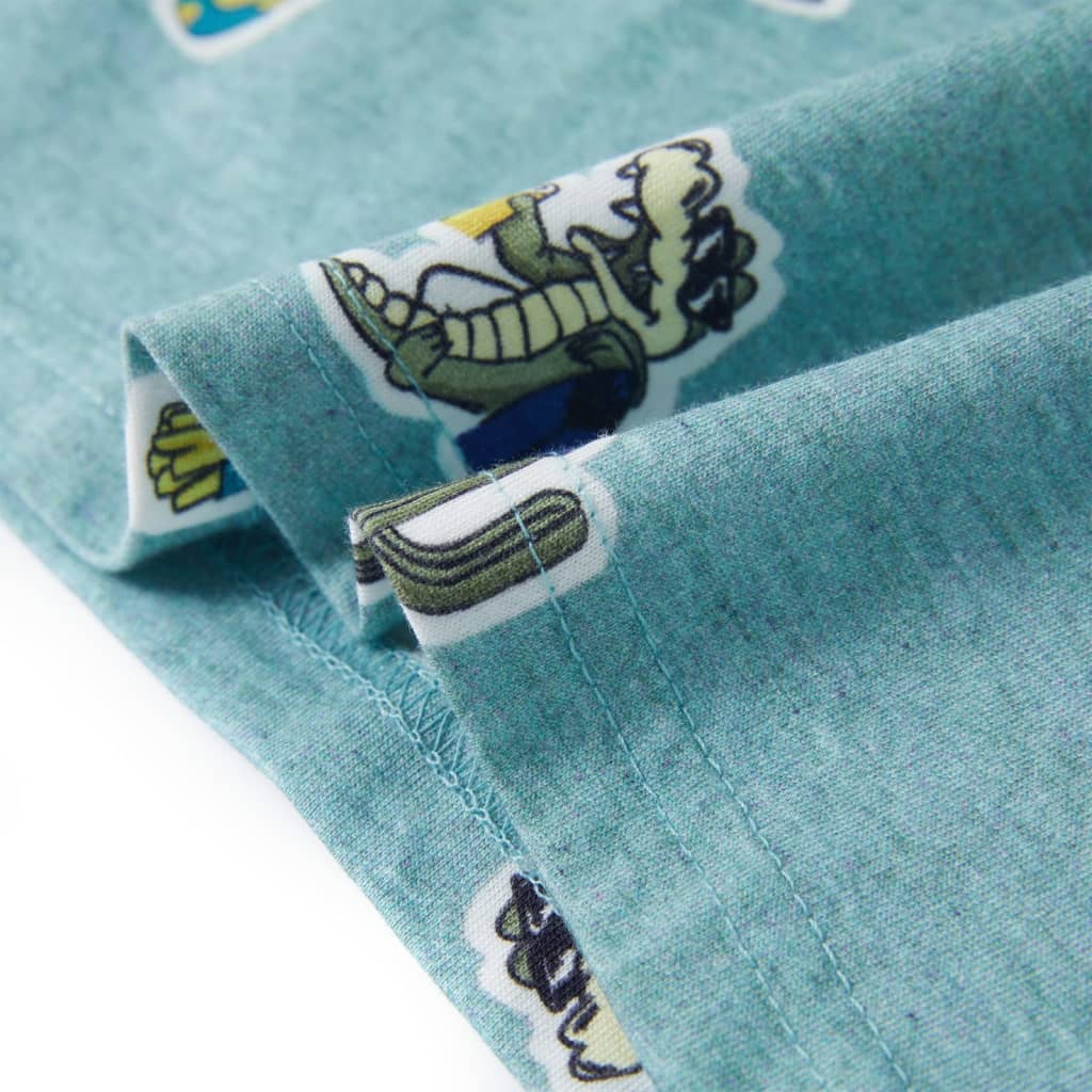 Μπλουζάκι Παιδικό Ανοιχτό Πράσινο Μελανζέ 128