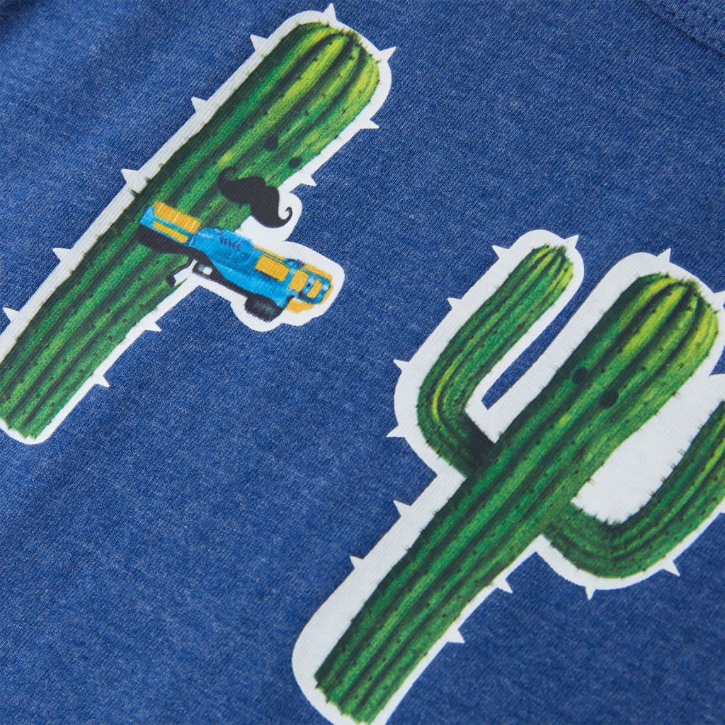 Αμάνικο Μπλουζάκι Παιδικό Σκούρο Μπλε Μελανζέ 128