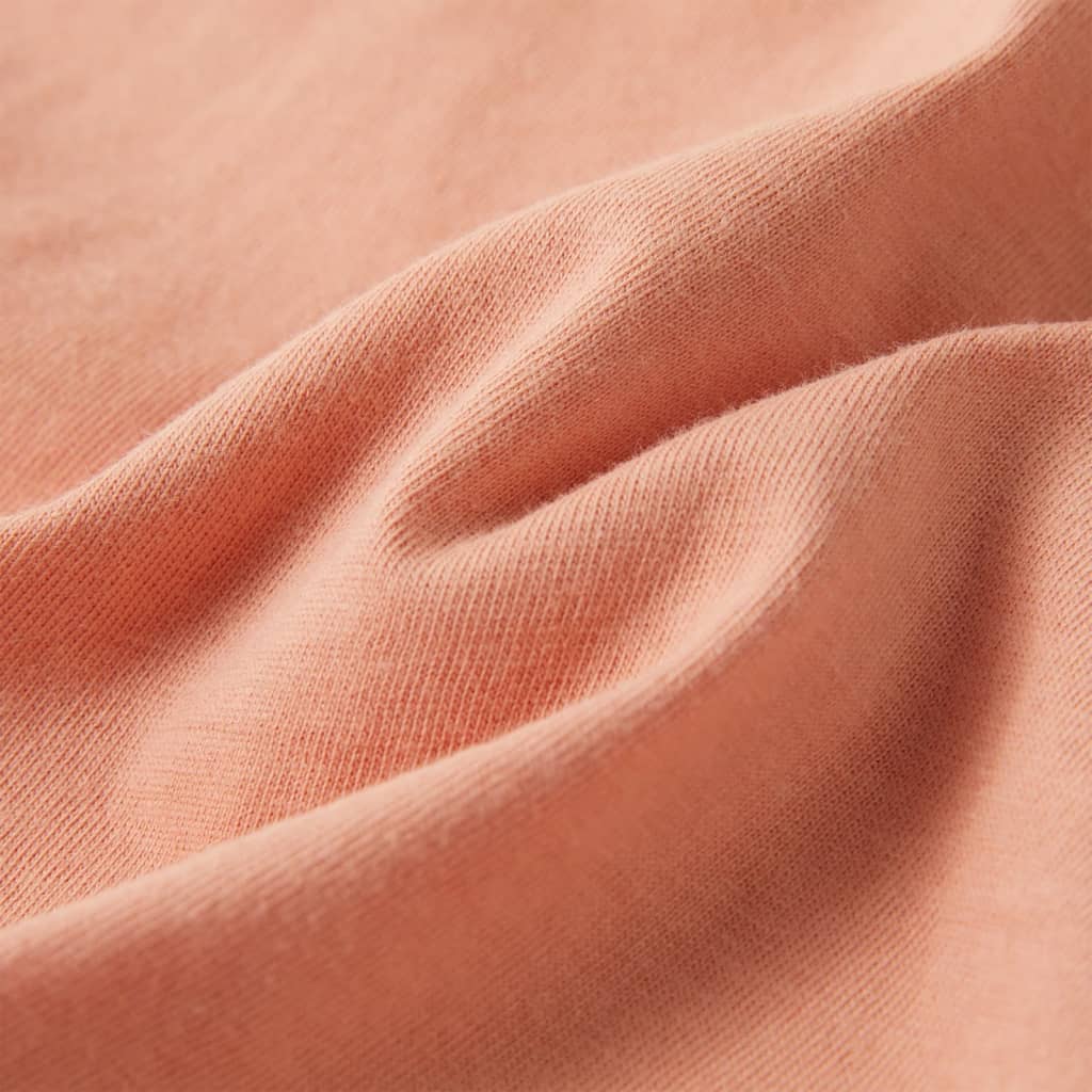 Αμάνικο Μπλουζάκι Παιδικό Ανοιχτό Πορτοκαλί 128