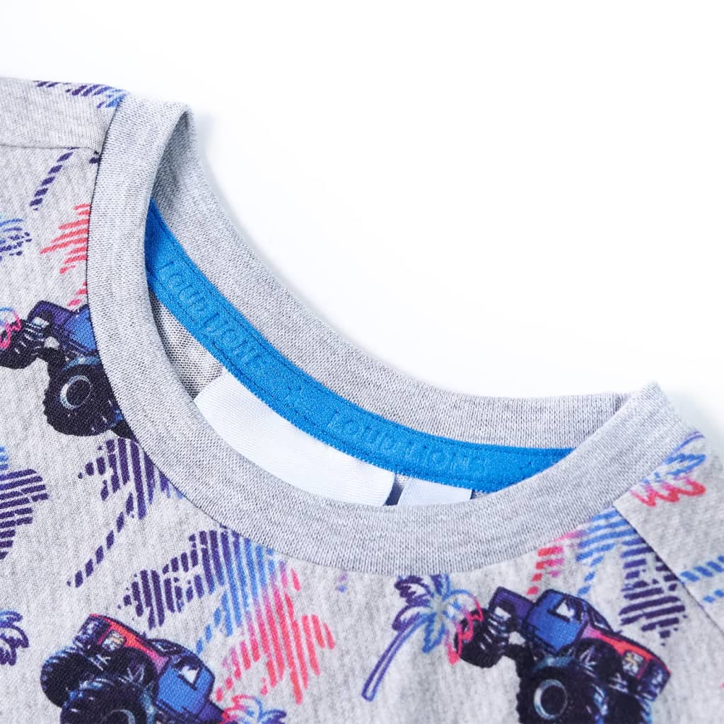 Μπλουζάκι Παιδικό Γκρι Μελανζέ 116