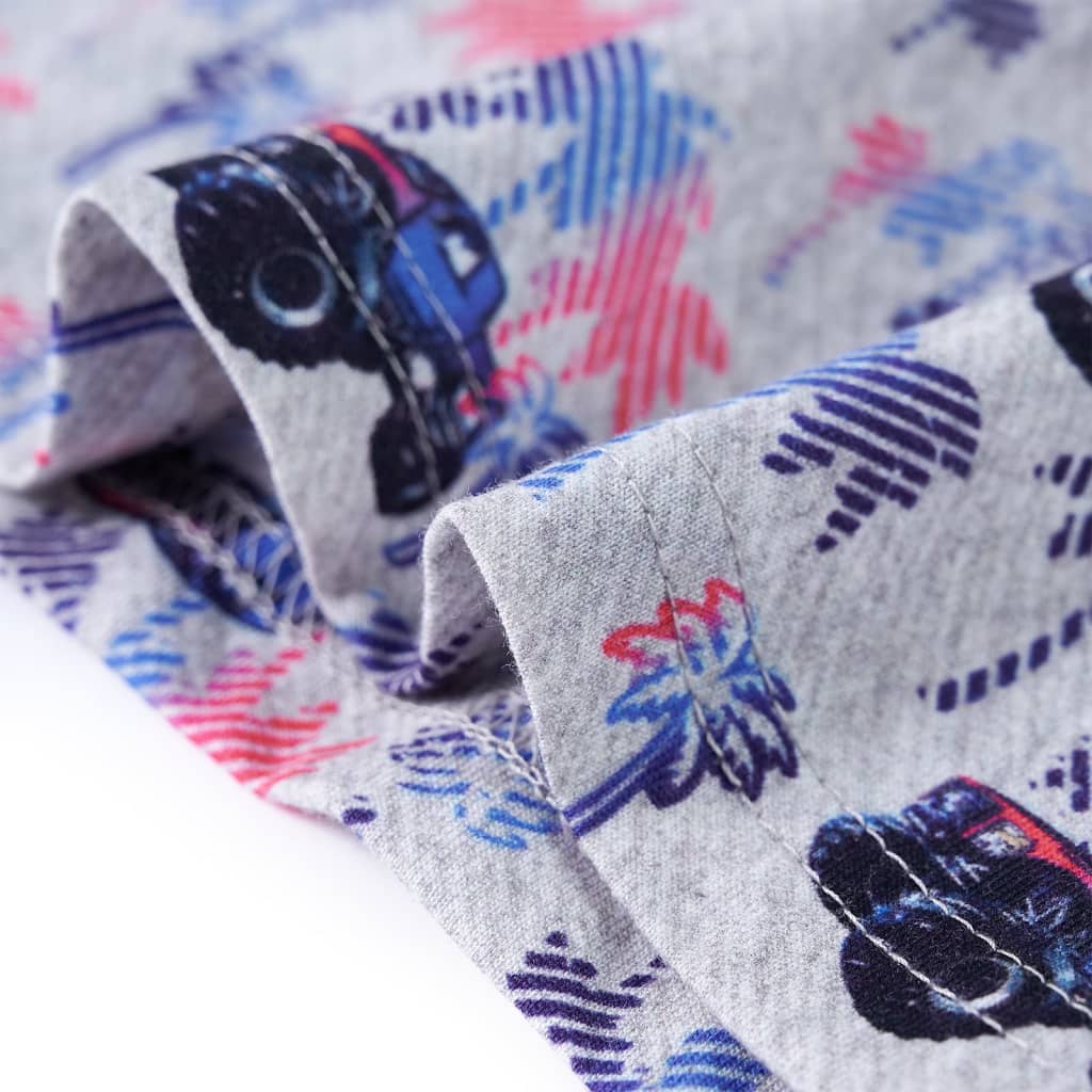 Μπλουζάκι Παιδικό Γκρι Μελανζέ 116