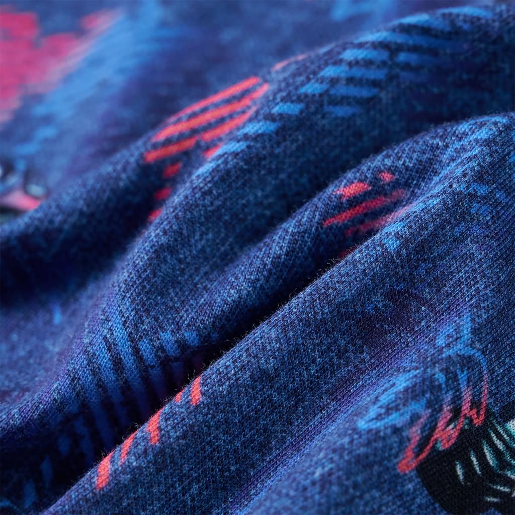 Μπλουζάκι Παιδικό Σκούρο Μπλε Μελανζέ 140