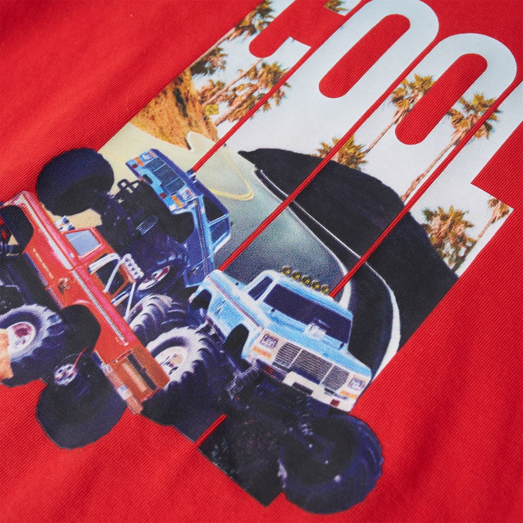 Μπλουζάκι Παιδικό Κόκκινο 128