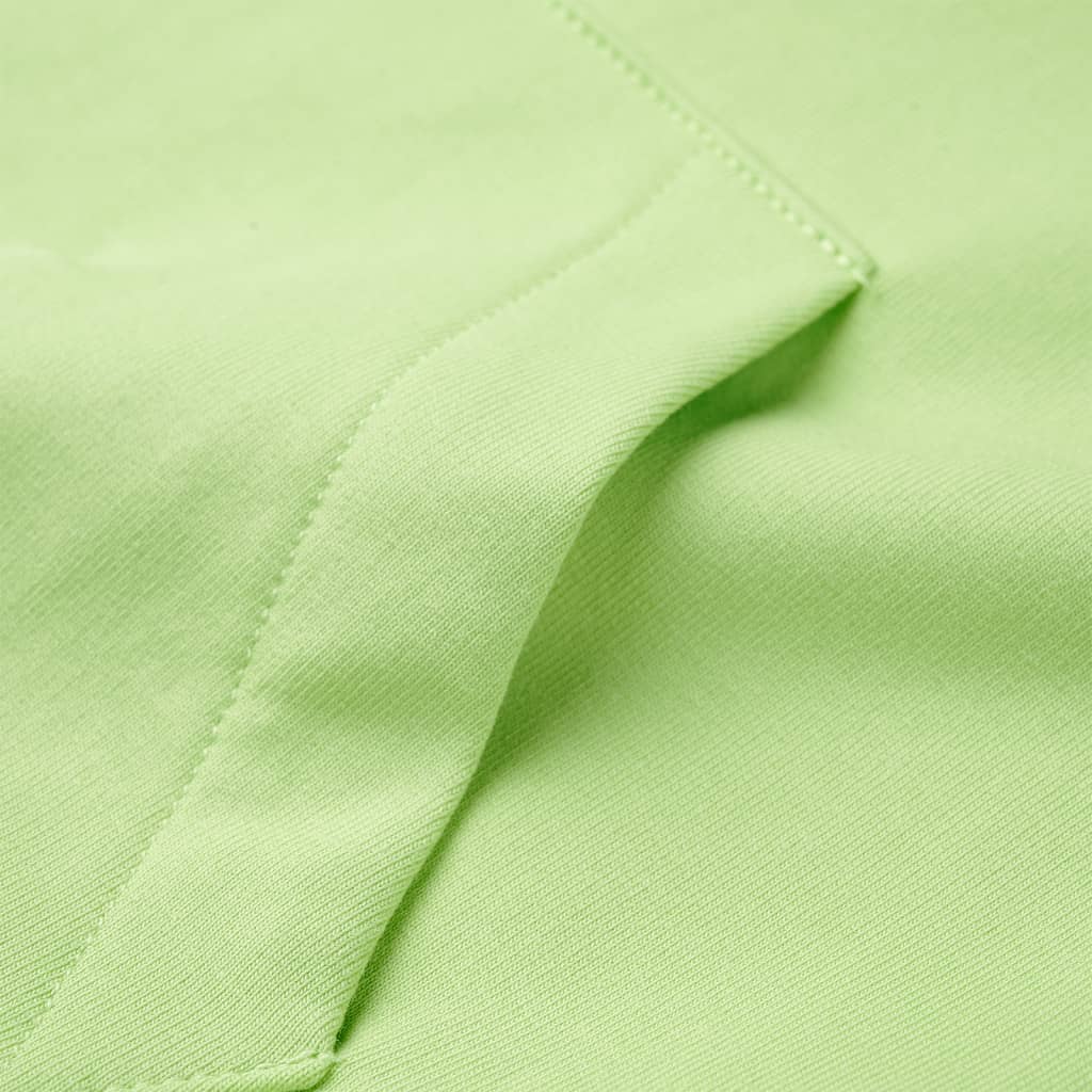 Φούτερ Παιδικό με Κουκούλα Μπλε / Απαλό Κίτρινο 116