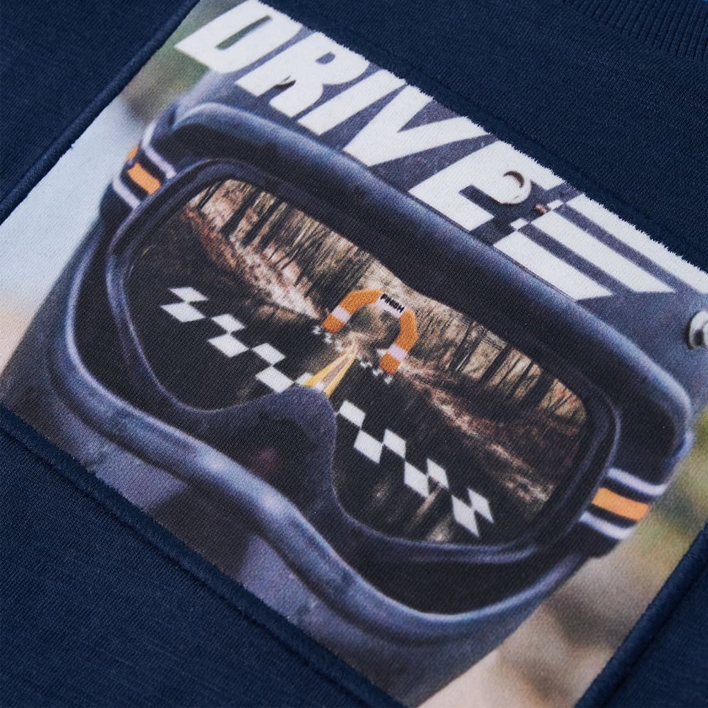 Μπλουζάκι Παιδικό Μακρυμάνικο Ναυτικό Μπλε Μελανζέ 116