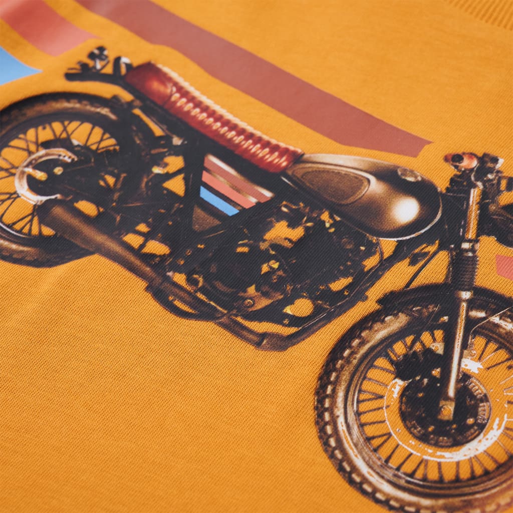 Μπλουζάκι Παιδικό Μακρυμάνικο Ώχρα 92