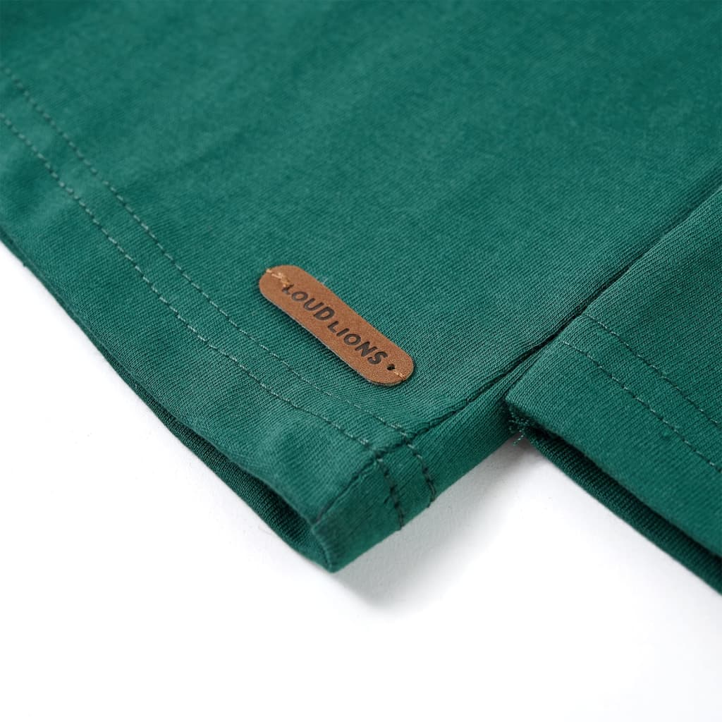 Μπλουζάκι Παιδικό Μακρυμάνικο Πράσινο 128