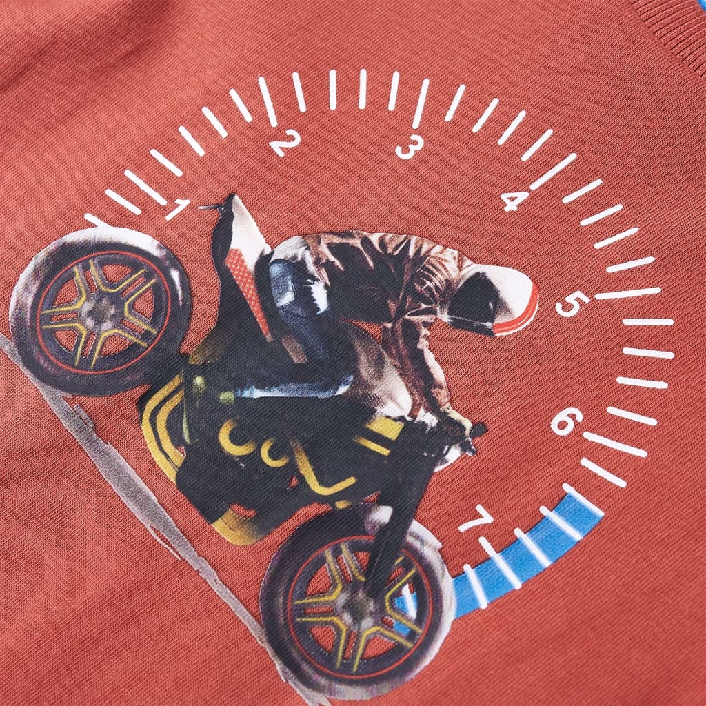 Μπλουζάκι Παιδικό Μακρυμάνικο Χρώμα Χένα 92