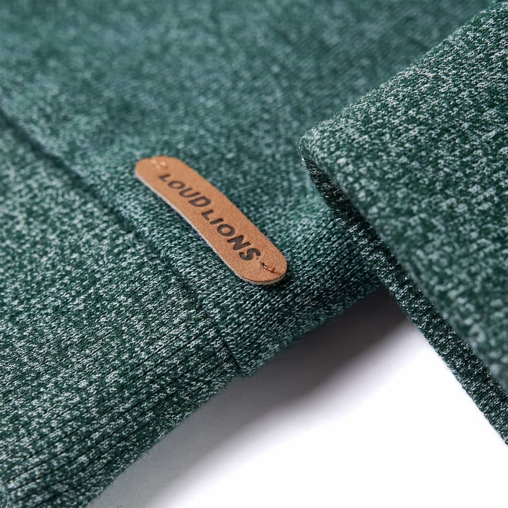 Φούτερ Παιδικό Σκούρο Πράσινο Μελανζέ 92