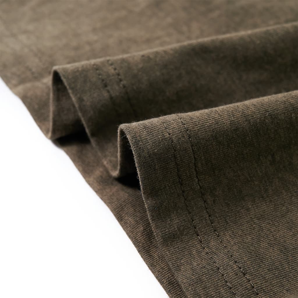 Μπλουζάκι Παιδικό Μακρυμάνικο Χακί Μελανζέ 128