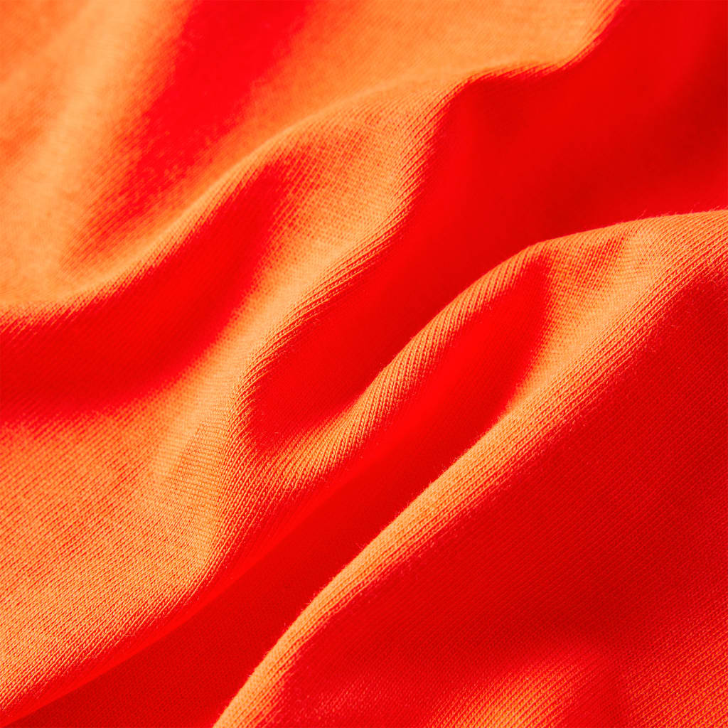 Μπλουζάκι Παιδικό Μακρυμάνικο  Έντονο Πορτοκαλί 92